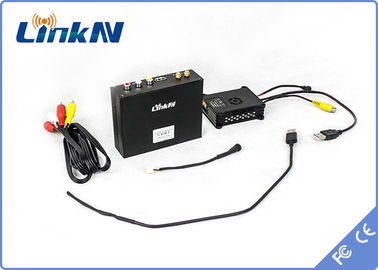 10km Mini Wireless Audio Video Transmitter COFDM Lage Latentieh.264 AES256 Encryptie