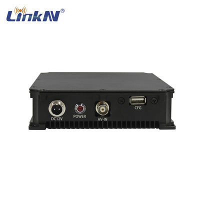 Draadloze Analoge NTSC PAL Video Transmitter COFDM QPSK AES de Encryptie Lage Vertraging 300-2700MHz van UGV